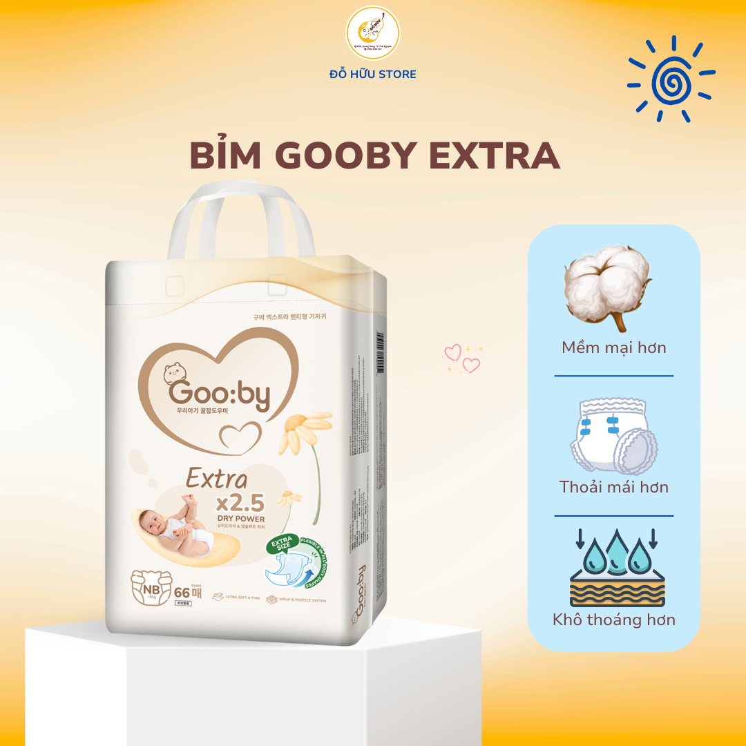 Bỉm Gooby quần sz S 5-9kg