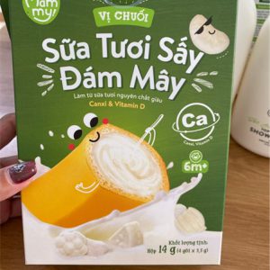 Sữa tươi sấy đám mây vị chuối