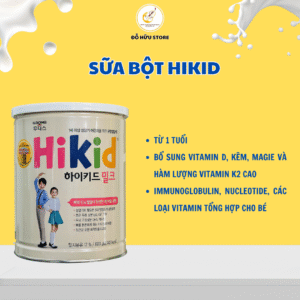 Sữa bột Hikid Bò vị Vani