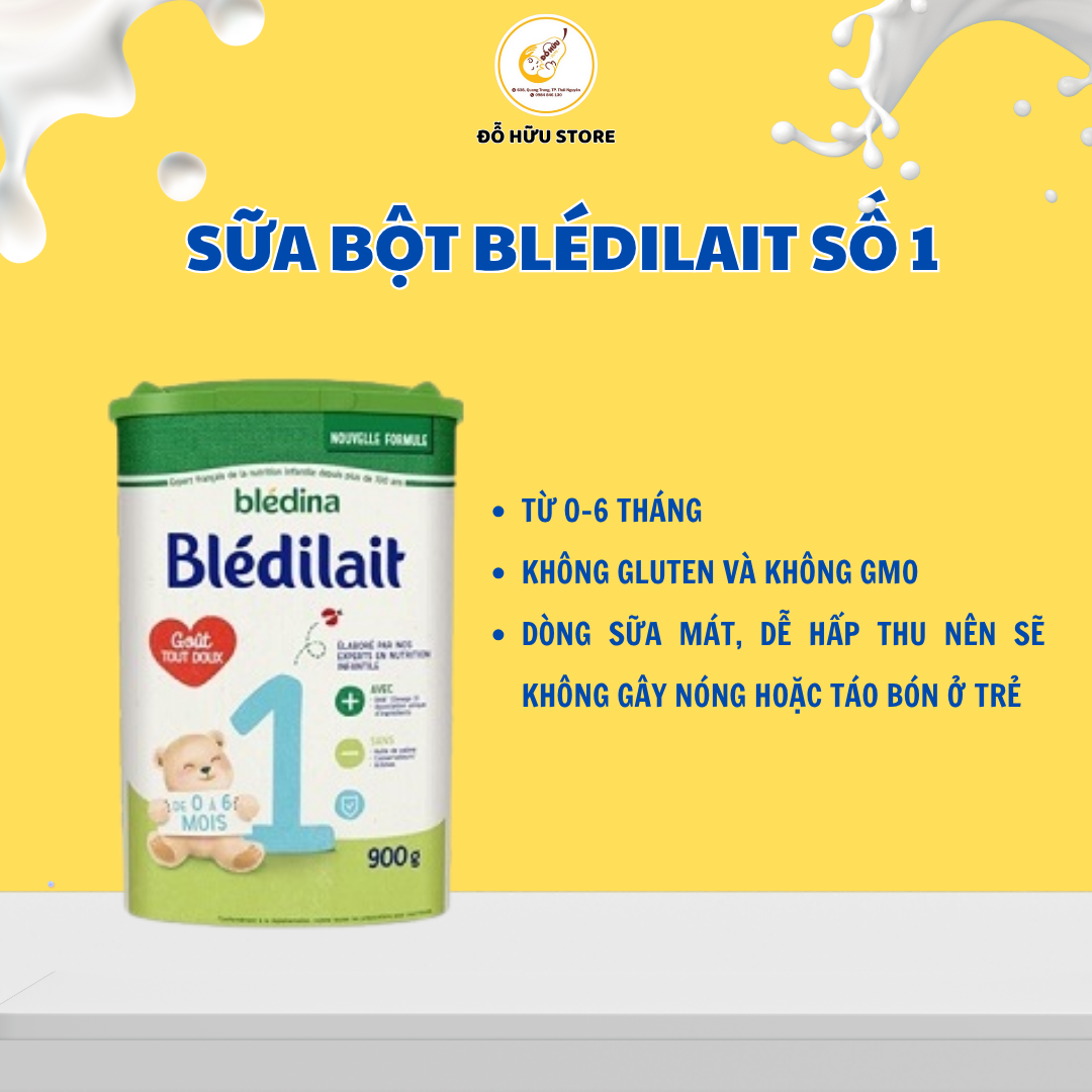 Sữa Blédilait số 1 900g