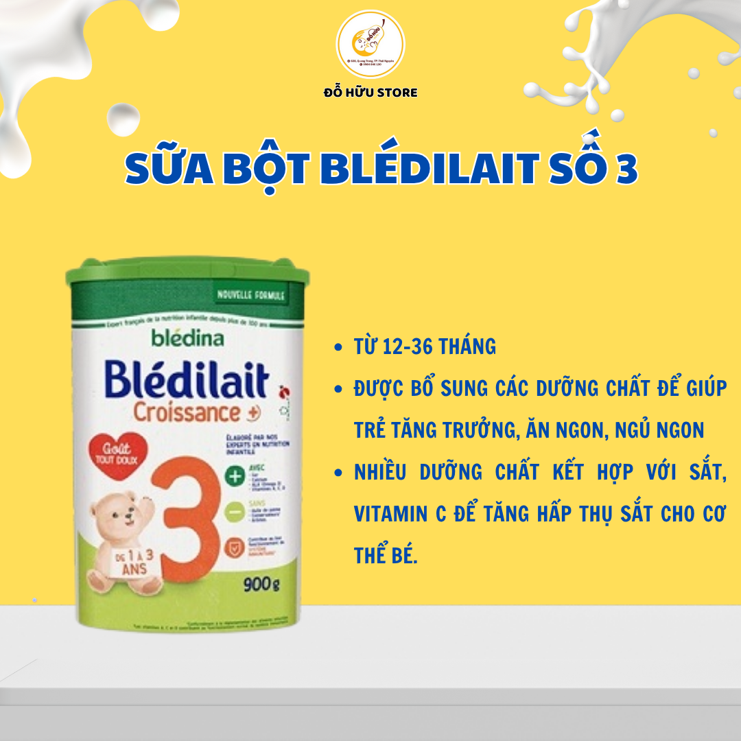 Sữa Blédilait số 3 900g